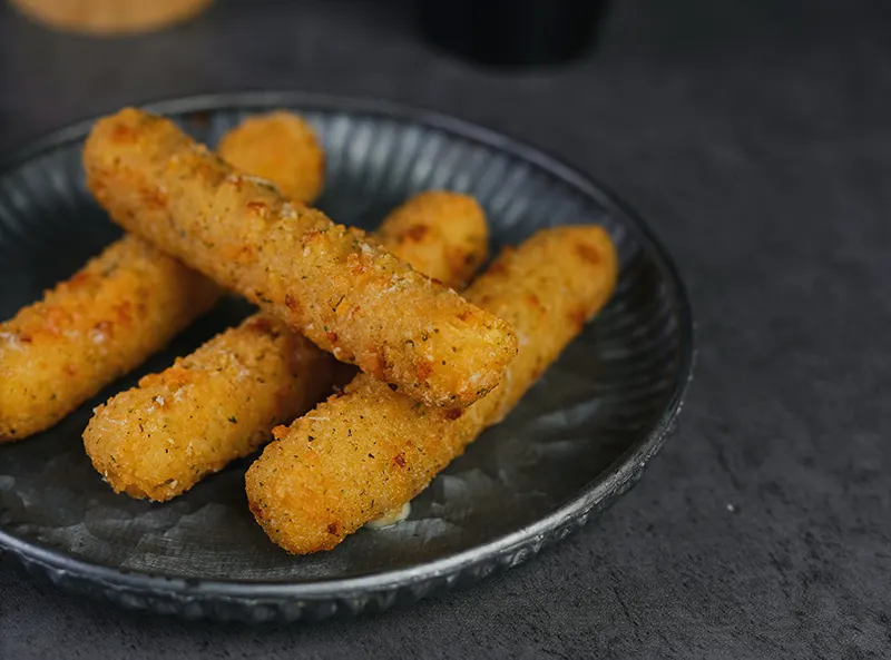 Mozzarella Sticks Plated